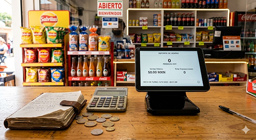 Fugas financieras y pérdidas sin POS México 2026 en tienda de mostrador.